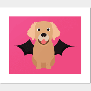 Golden Retriever Fancy Dress Costume Posters and Art